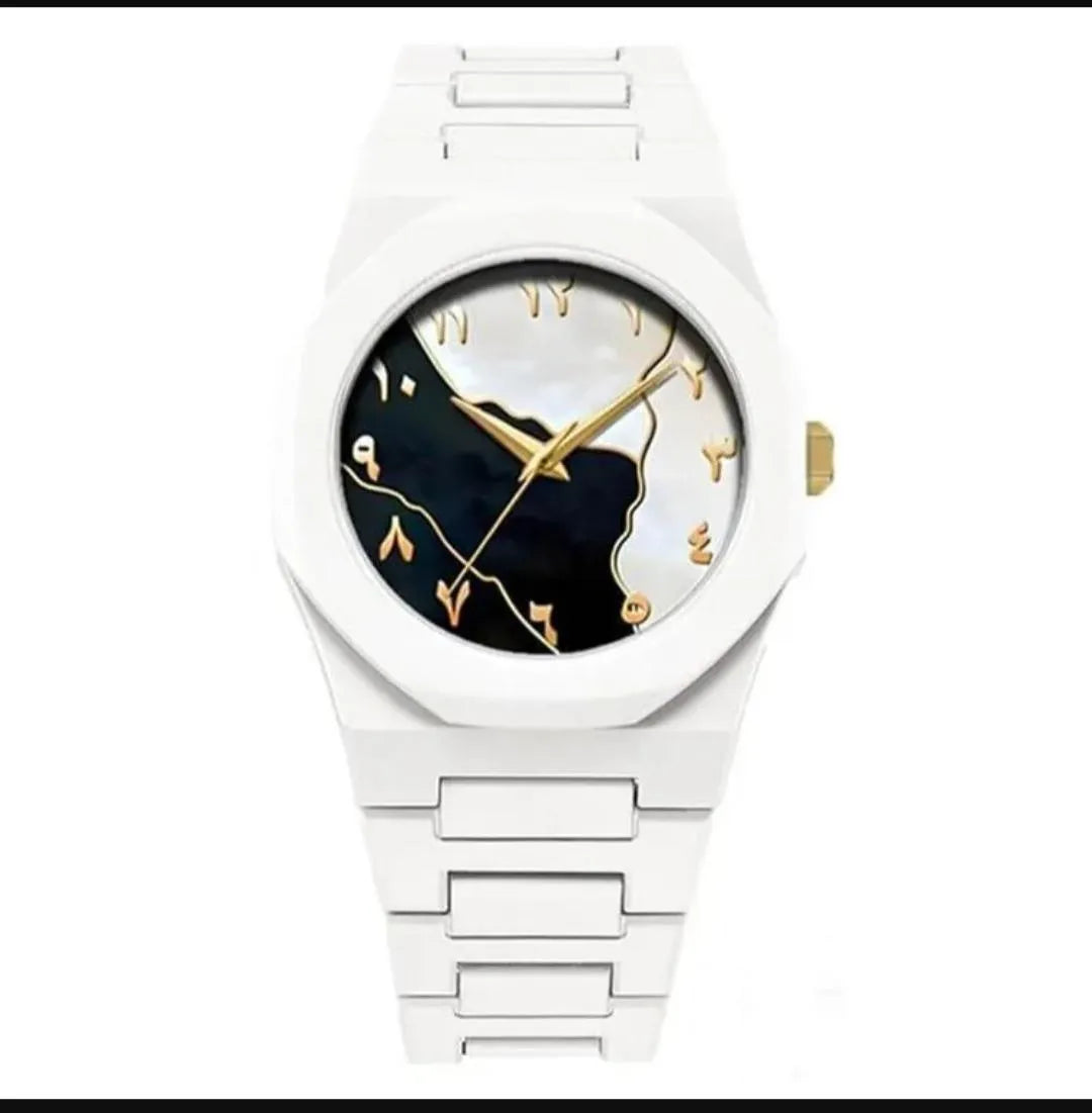 Aura Marble Stainless steel Watch
