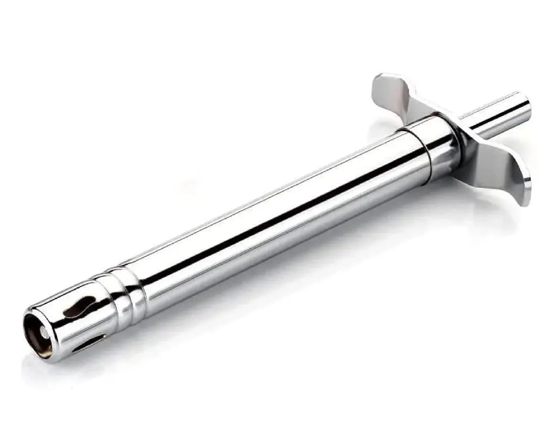 Kitchen Stainless Steel Stove Lighter Metal NO FUEL NEEDED Refillable Lighter With One Free Refiller For Stove Oven Kitchen Cooking BBQ Fire Kitchen Lighter Electric Igniter Spark Lighter for Kitchen Cooking