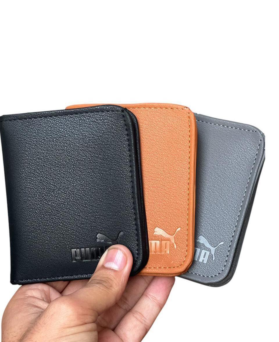 Men's Puma Leather Wallet Multicolor