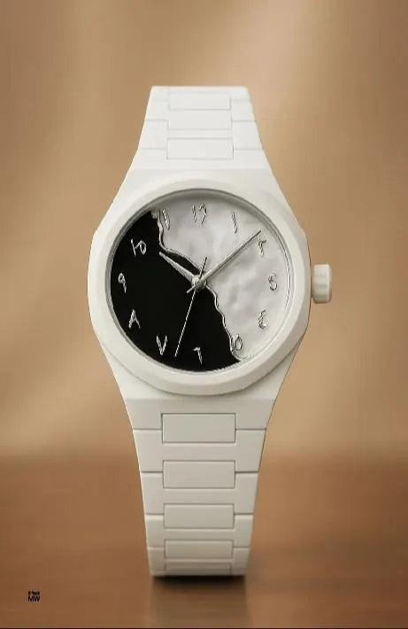 Aura Marble Stainless steel Watch