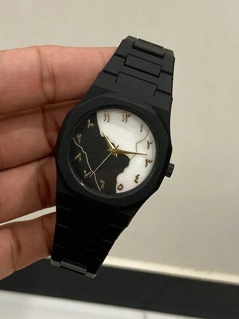 Aura Marble Stainless steel Watch