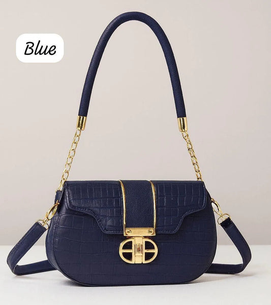 Girl's Leather Plain Shoulder Bag