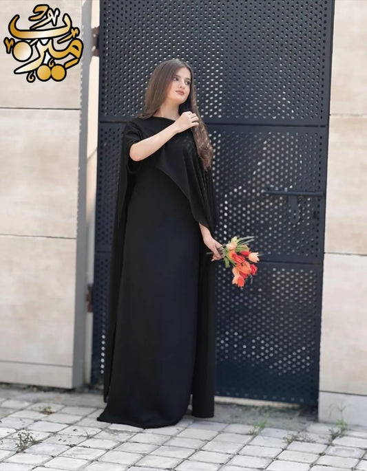 1 Pc Women's Stitched Chiffon Plain Maxi Suit