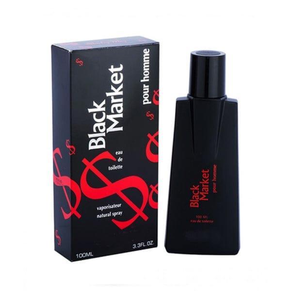 Refreshing Men's Perfume - 100 Pcs Long Lasting Fragrance in Black